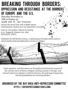 Breaking through Borders – Oppression and Resistance at the Borders of Europe and the U.S. @ Station 40 | San Francisco | California | United States